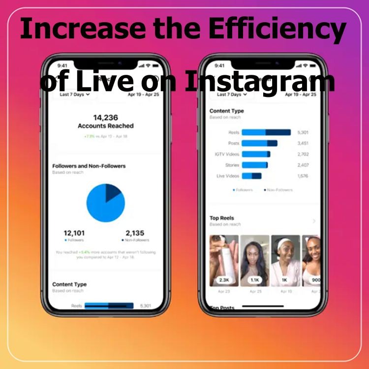 Increase the Efficiency of Live on Instagram