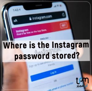 Where is the Instagram password stored?